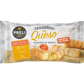 Tequeños Pré Fritos embalagem 240 g - Preli