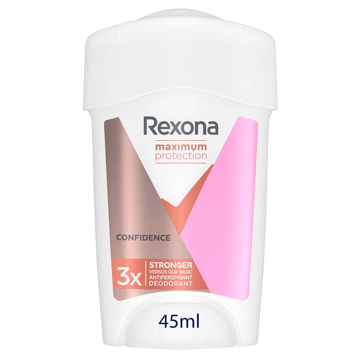 Desodorizante Creme Stick Maximum Protection Confidence embalagem 45 ml