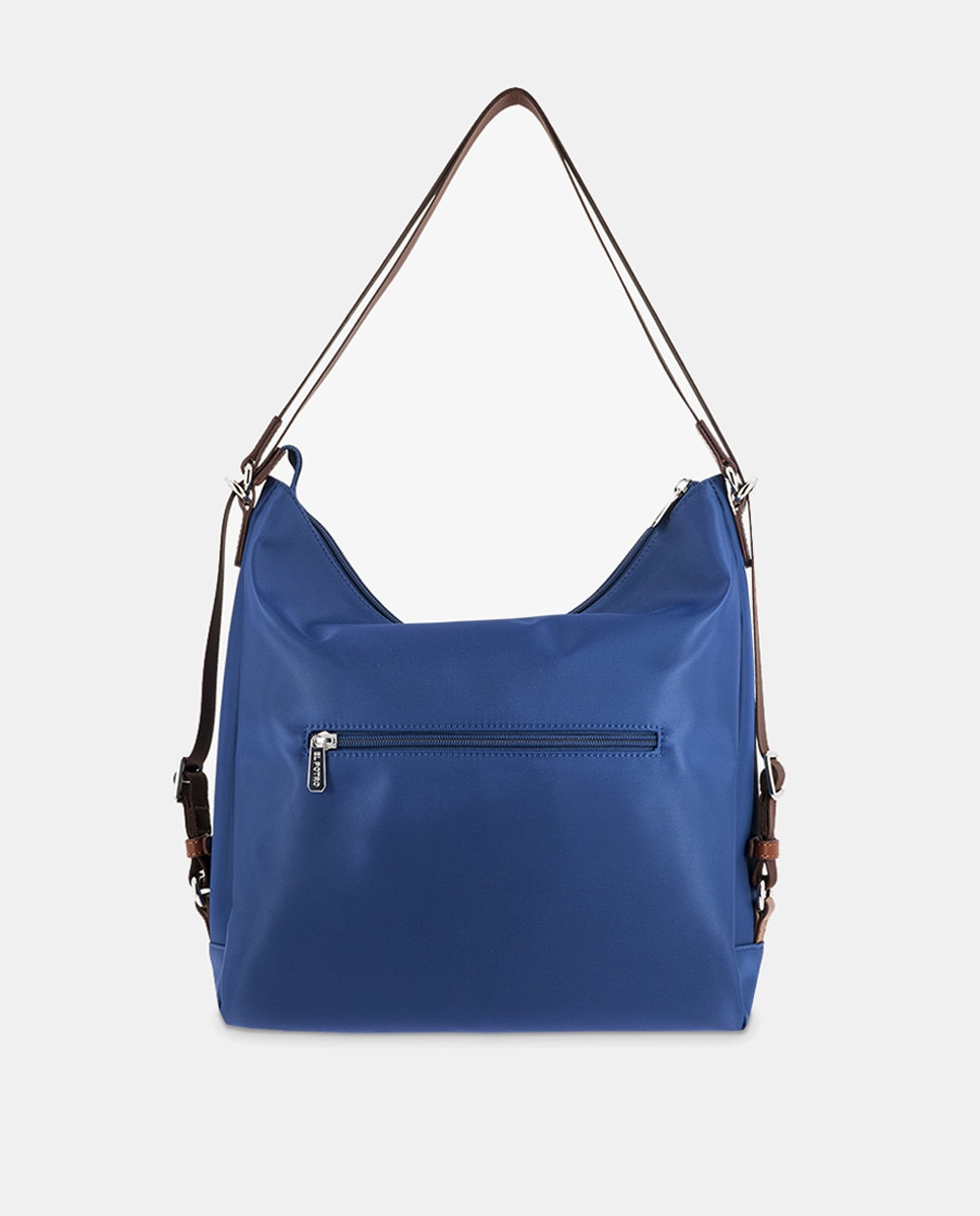 Mochila Conversível em Mala Azul-3