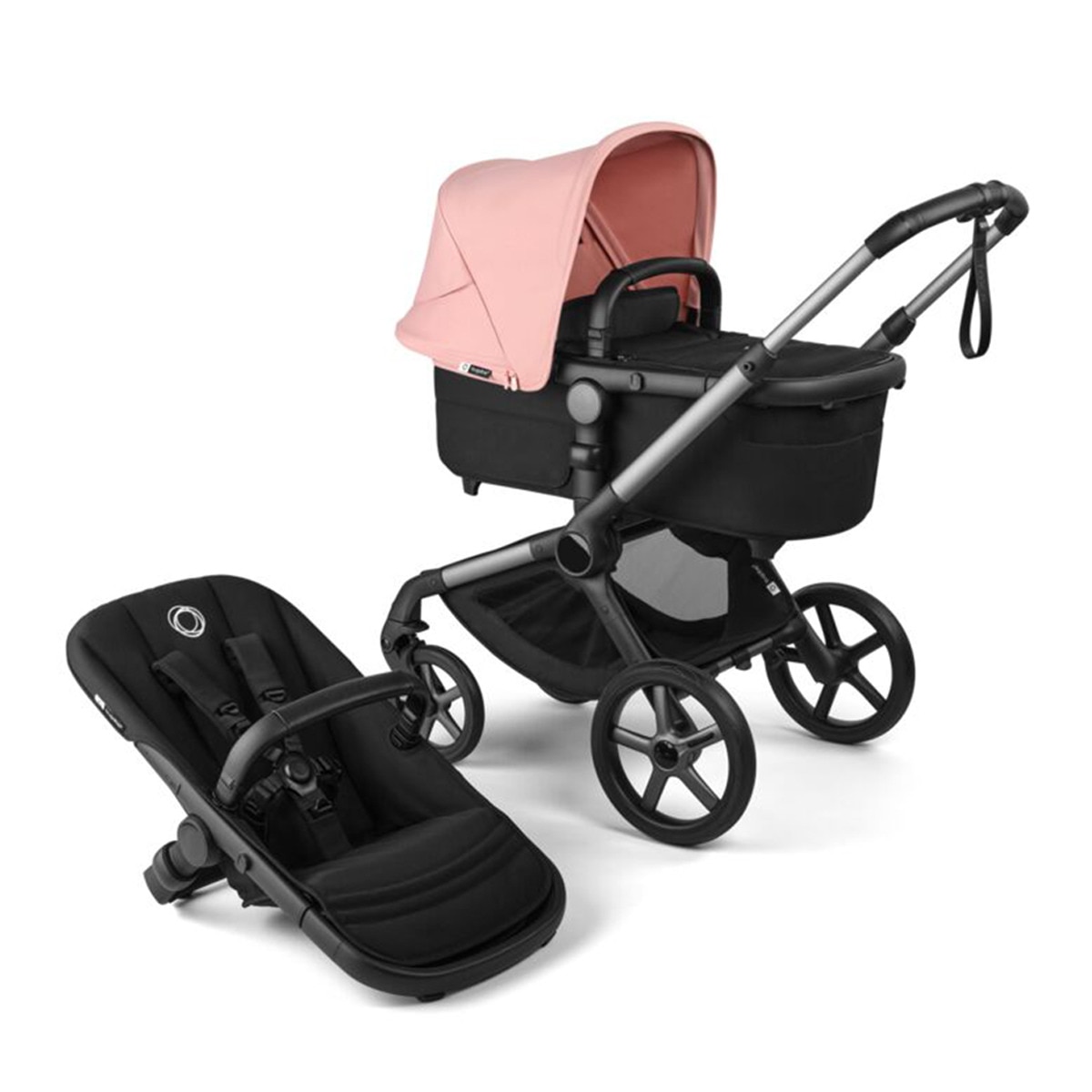 Carrinho de Bebé Bugaboo Fox 5 Renew Preto-1