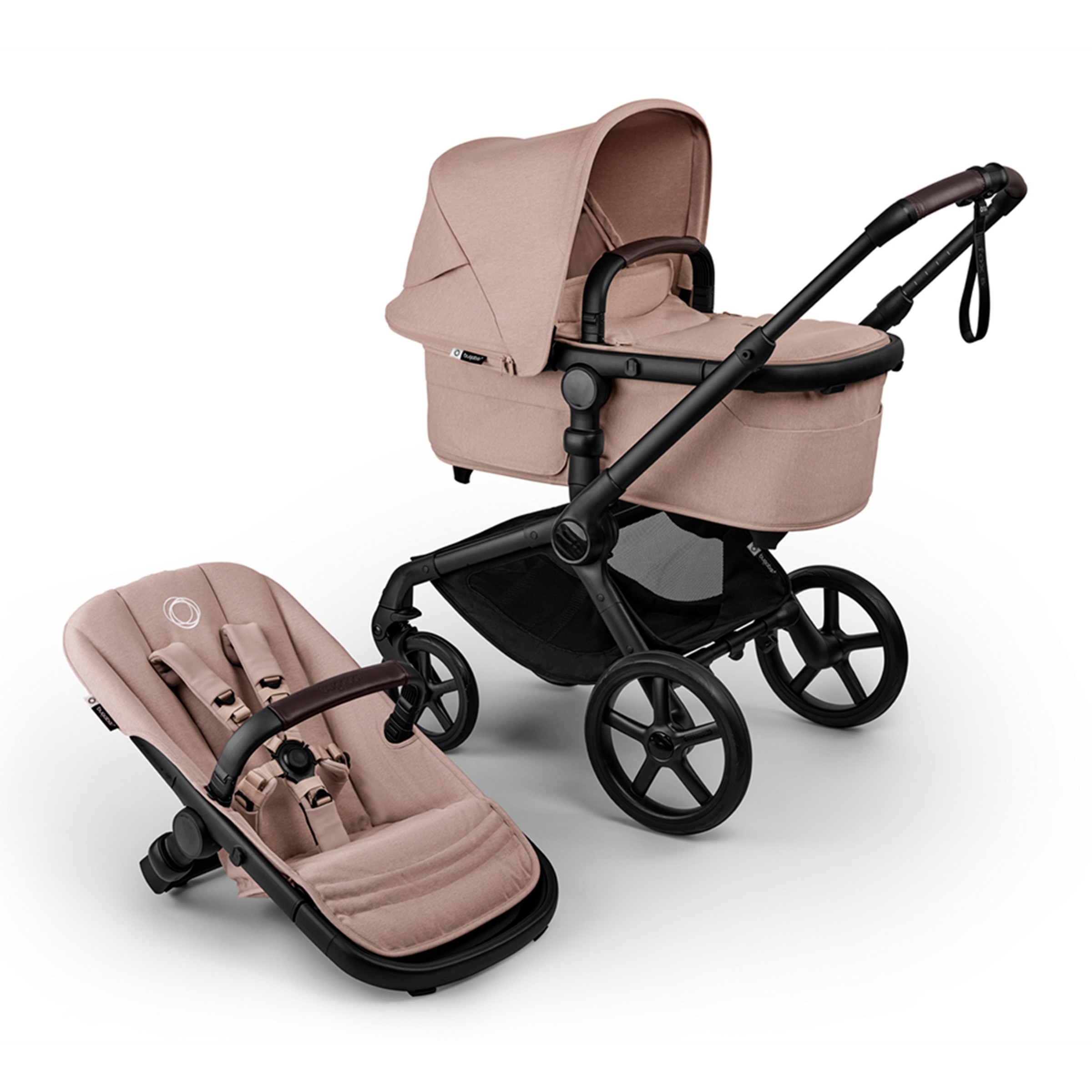 Pack indispensável - inverno bege com saco castanho Bugaboo Fox 5 Renew Bege-2