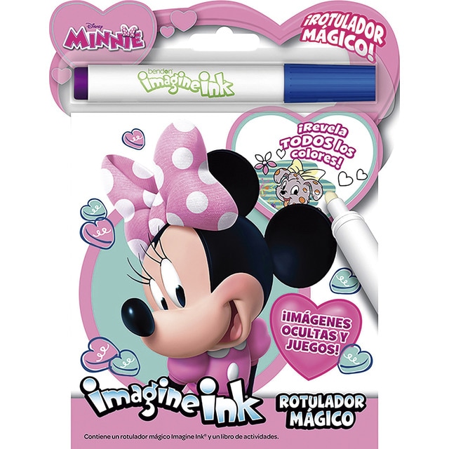 Imagen 0 de Minnie. Rotulador mágico: Libro para colorear y actividades con rotulador mágico  (Tapa blanda)