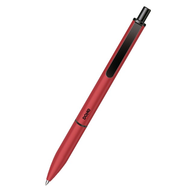 Imagen 0 de Bolígrafo retráctil de tinta de aceite azul modelo Elegance marca Dohe color burdeos.