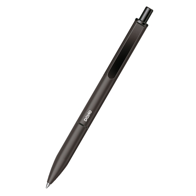 Imagen 0 de Bolígrafo retráctil de tinta de aceite azul modelo Elegance marca Dohe color negro.