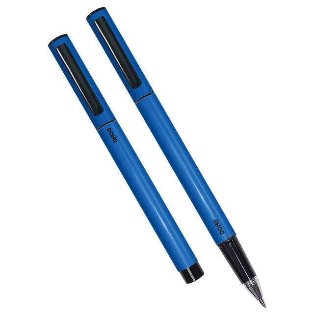 Imagen 0 de Bolígrafo de tinta de gel azul modelo Elipse marca Dohe color marino.