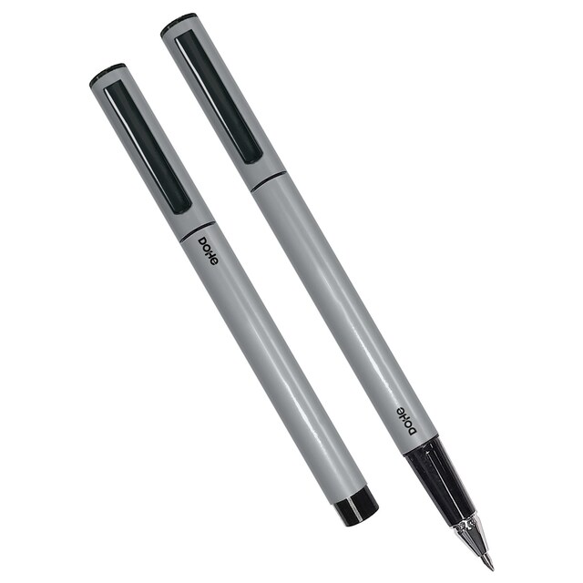 Imagen 0 de Bolígrafo de tinta de gel azul modelo Elipse marca Dohe color gris.