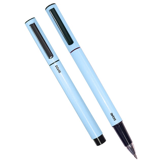 Imagen 0 de Bolígrafo de tinta de gel azul modelo Elipse  marca Dohe color azul pastel.
