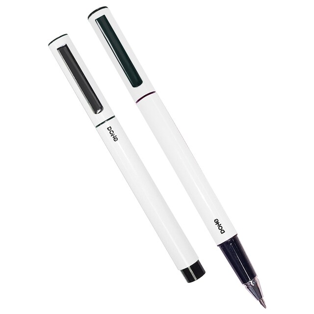 Imagen 0 de Bolígrafo de tinta de gel azul modelo Elipse  marca Dohe color blanco.