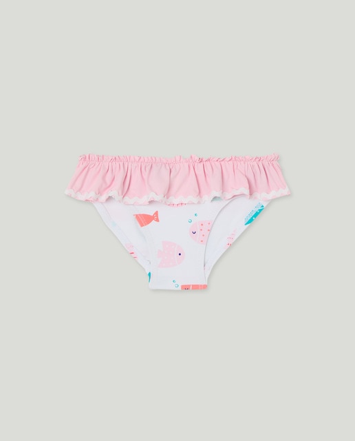 Imagem 0 de Cueca de Banho de Bebé com Patch de Peixes