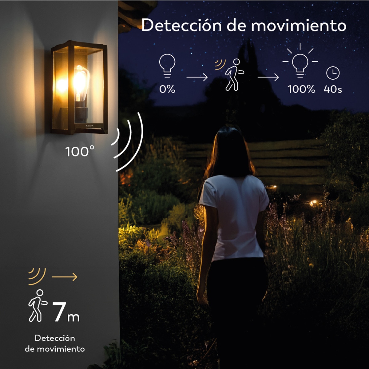 Aplique Solar Bequer 400 Lumen 5