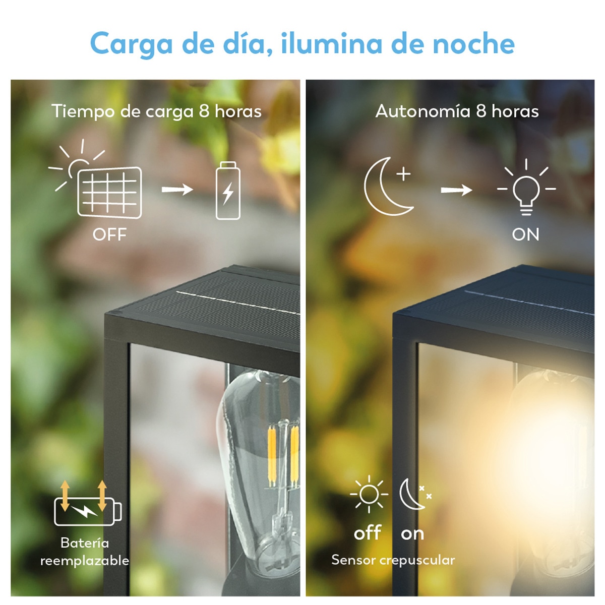 Aplique Solar Bequer 400 Lumen 4