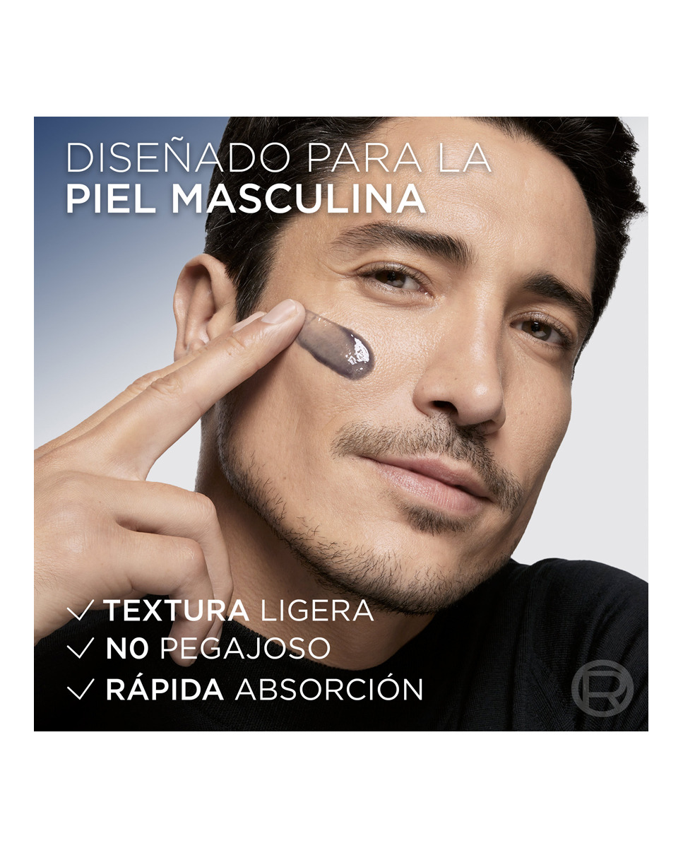 Gel Revitalizante de Noche Anti-edad Power Age 50 ml L'oreal Men Expert 7