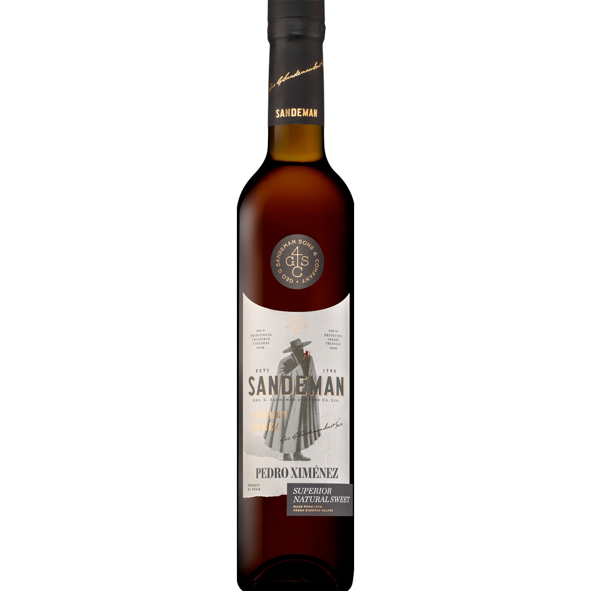 Vinho Jerez Pedro Ximenez garrafa 50 cl