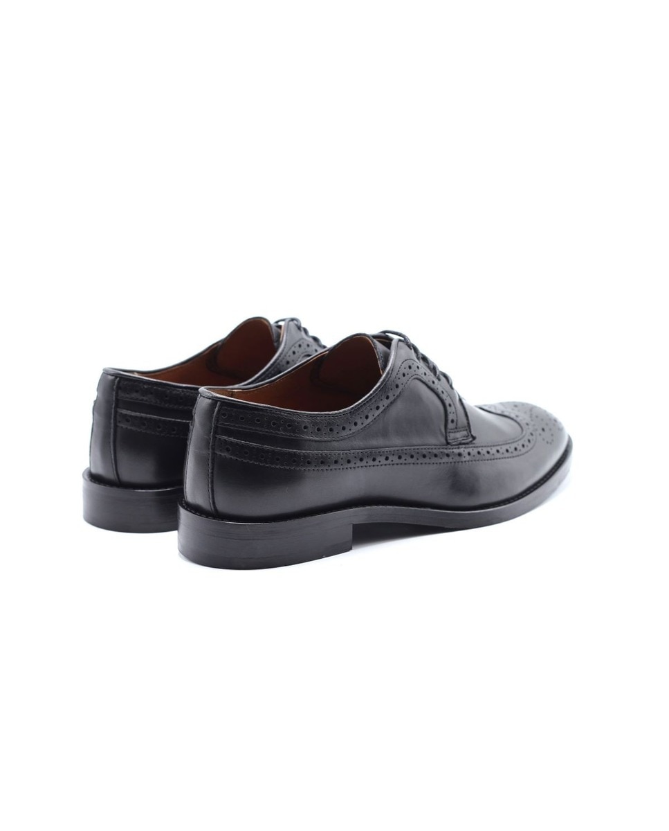 Sapato Cordões Cor Preto Preto-2