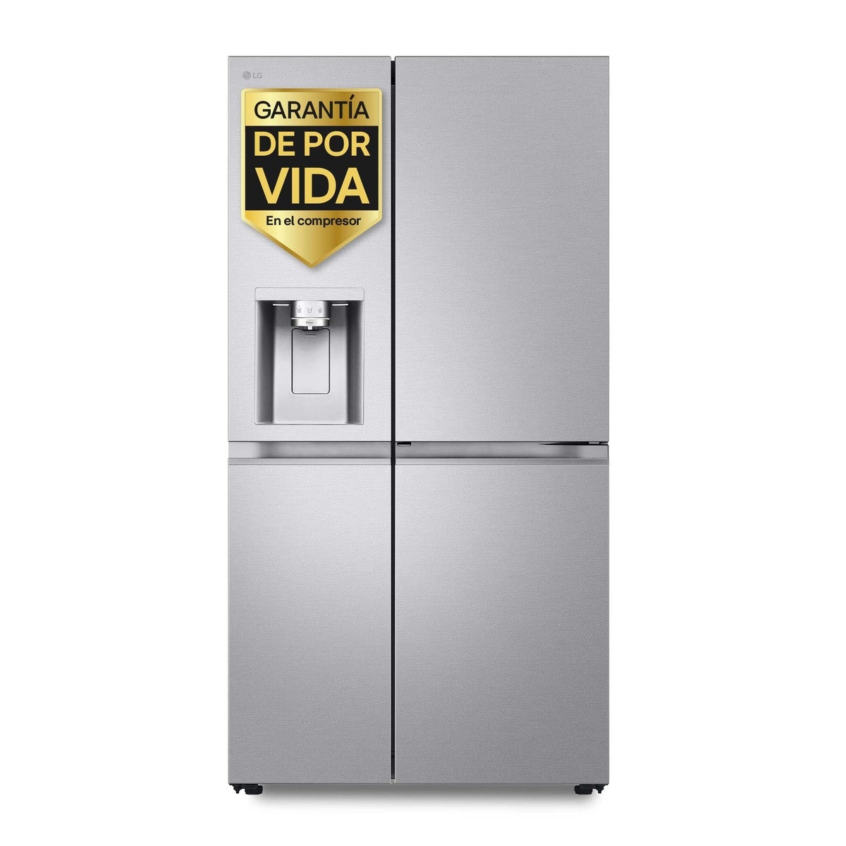 Frigorífico Americano LG GSLE91MBAC No Frost, Door Cooling, com Dispensador e de 179 cm - Prime Silver Silver-1