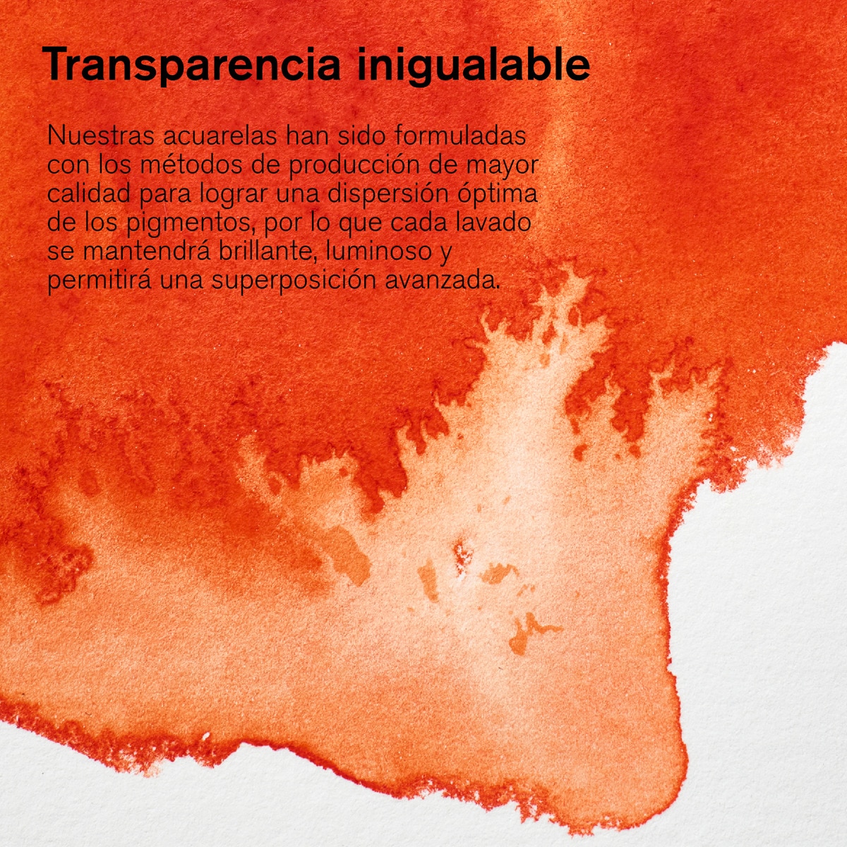Meia pastilha de aguarela professional Winsor&Newton Laranja Fields 6