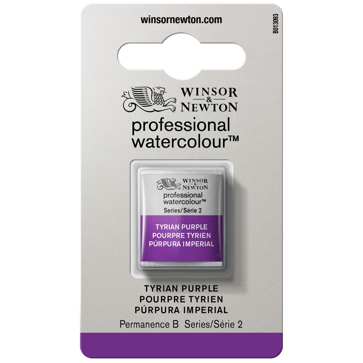 Imagen 0 de Media pastilla acuarela  profesional Winsor&Newton Purpura Imperial