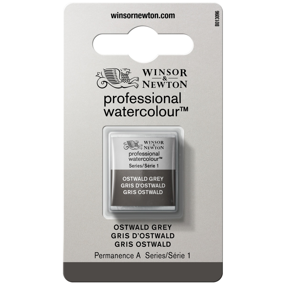 Imagen 0 de Media pastilla acuarela  profesional Winsor&Newton Gris Oswald