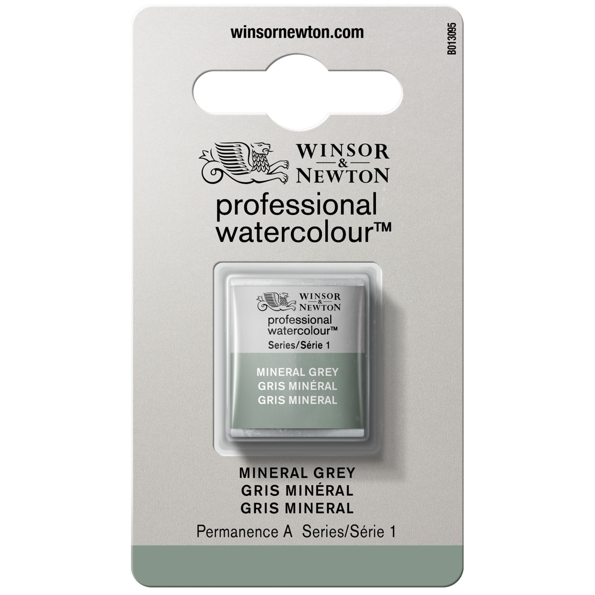 Imagen 0 de Media pastilla acuarela  profesional Winsor&Newton Gris Mineral