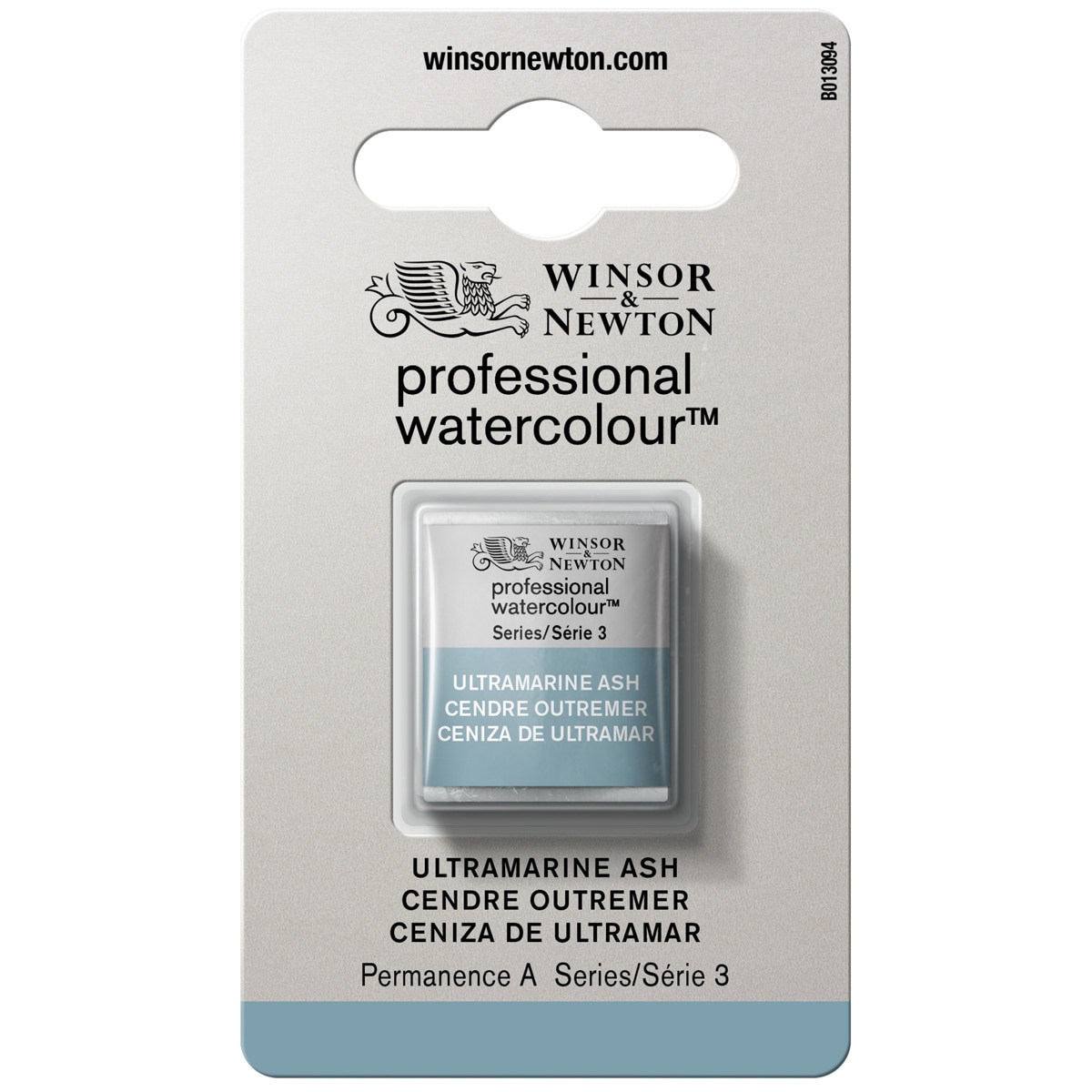 Imagen 0 de Media pastilla acuarela  profesional Winsor&Newton Ceniza Ultramar