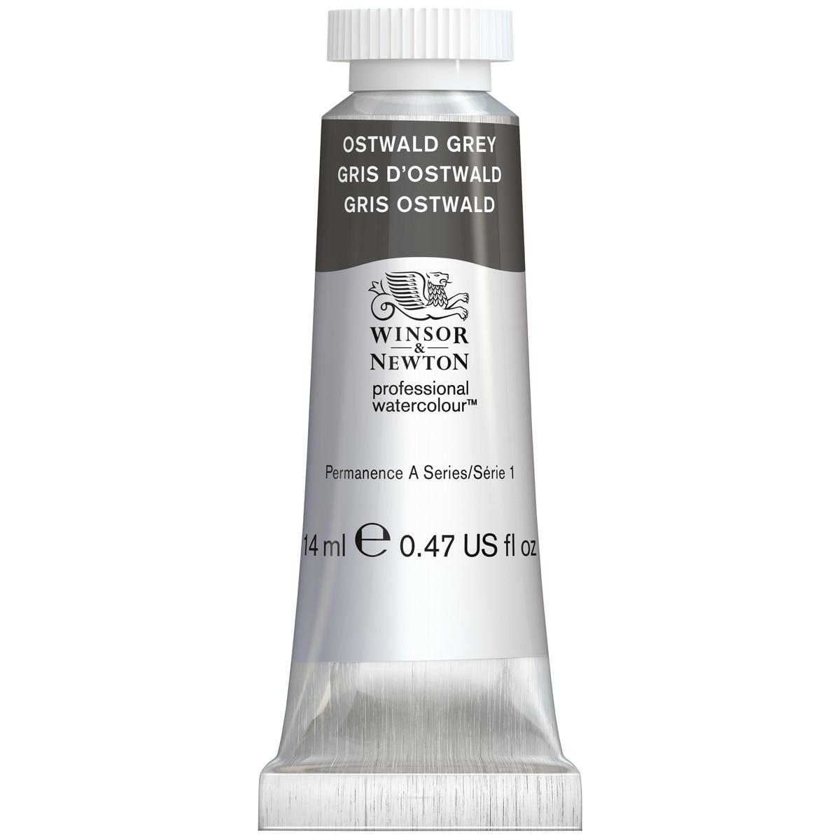 Imagen 0 de Tubo acuarela profesional 14 ml Winsor&Newton Gris Oswald