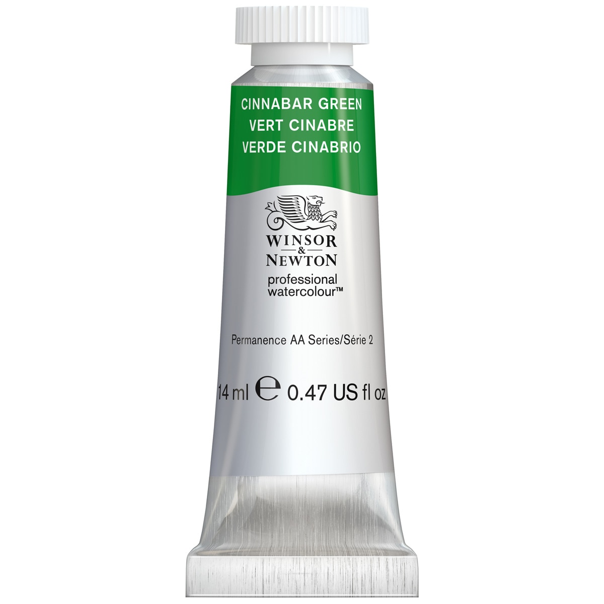Imagen 0 de Tubo acuarela profesional 14 ml Winsor&Newton Verde Cinabrio