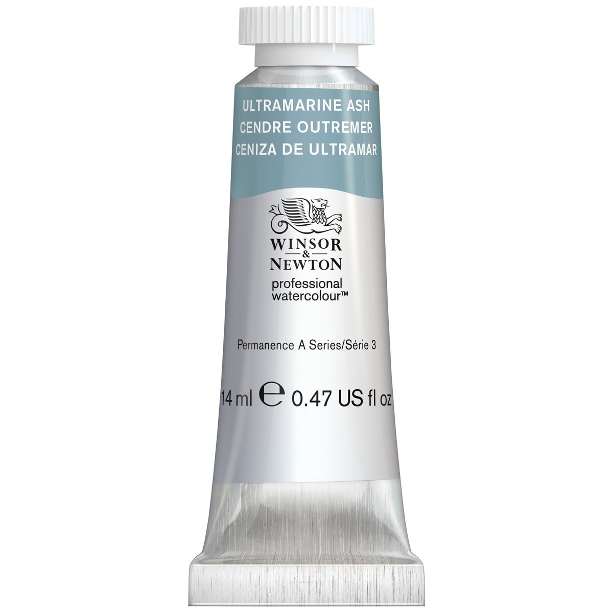 Tubo de aguarela profissional 14 ml Winsor&Newton Cinzas ultramarinas Cinza-1