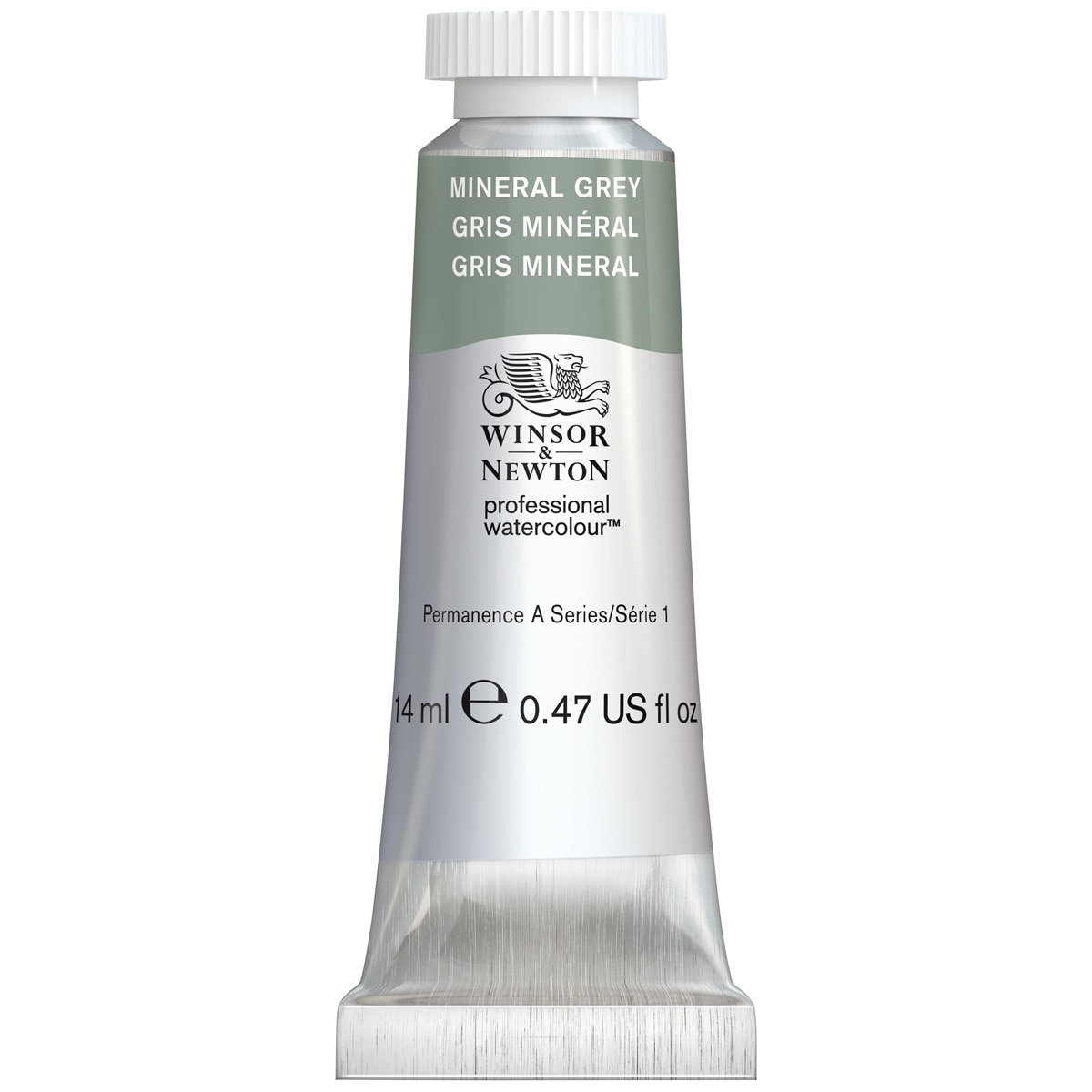 Tubo de aguarela profissional 14 ml Winsor&Newton Cinzento Mineral Cinzento-1