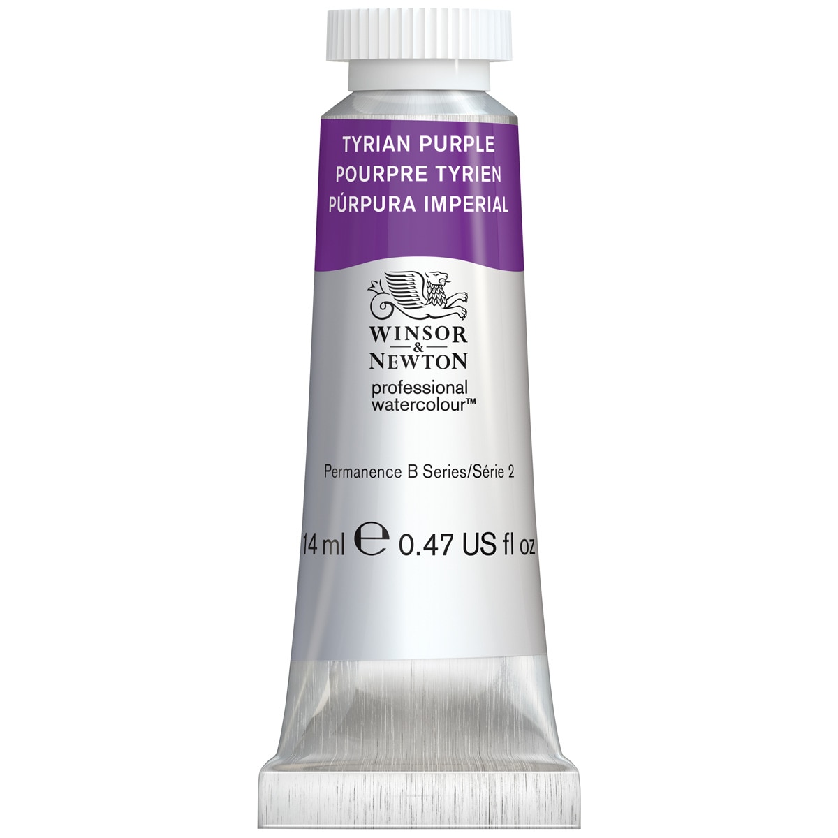 Tubo de aguarela profissional 14 ml Winsor&Newton Purpura Imperial Púrpura-1