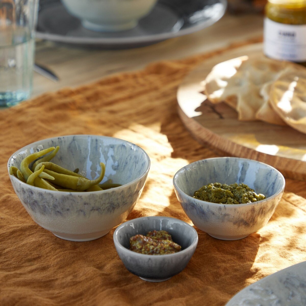 Ramekin Redondo em Madeira Cream-2