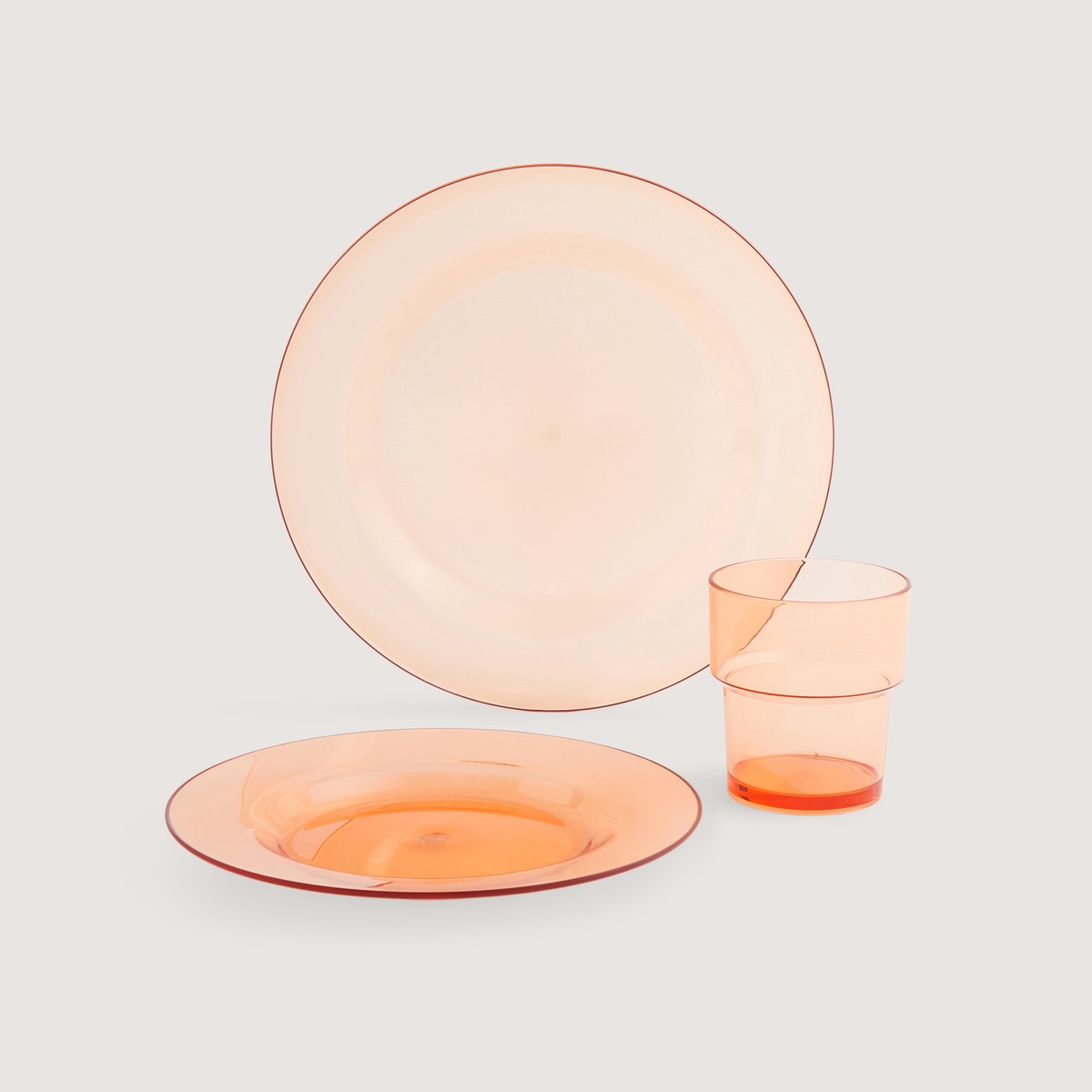 Copo de Água Vintage Laranja-3