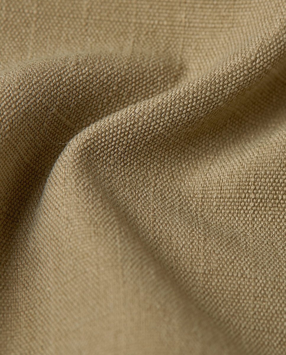 Calças High Waist Cargo Verde-3