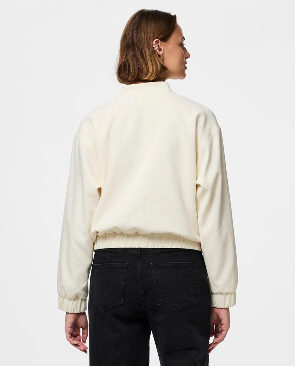Blusão bomber Branco-2