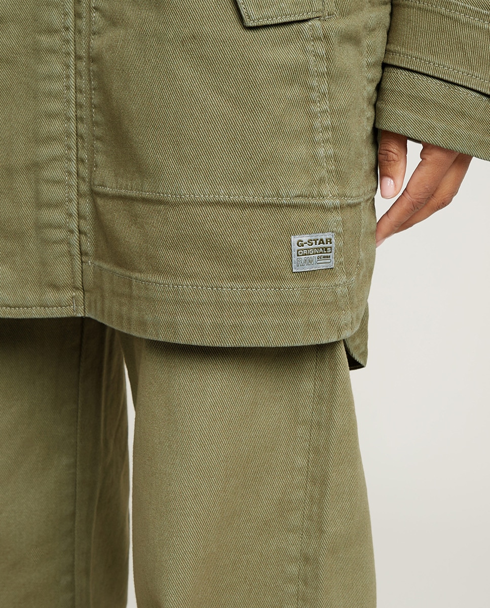 Parka Overdyed Verde-4