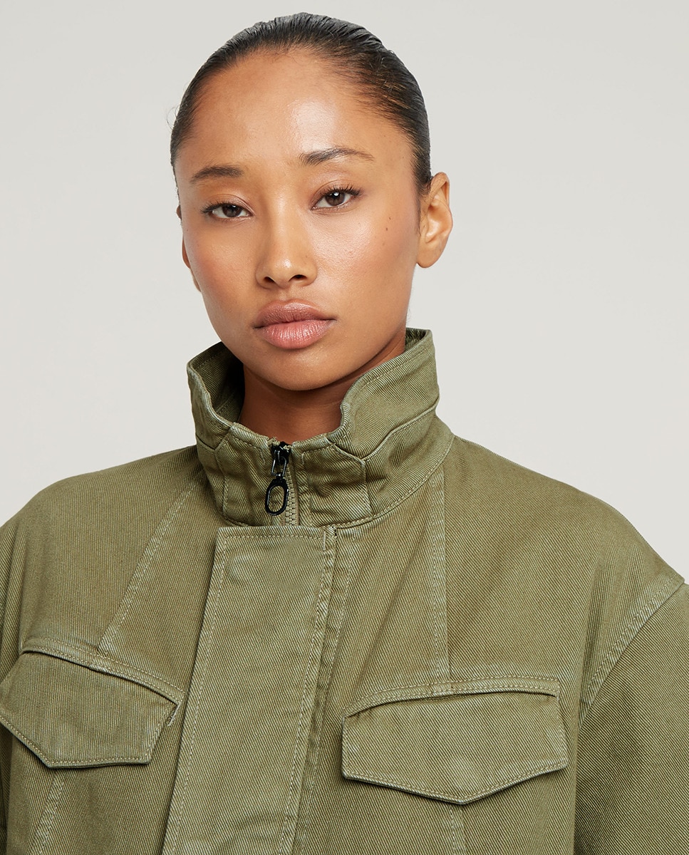 Parka Overdyed Verde-3