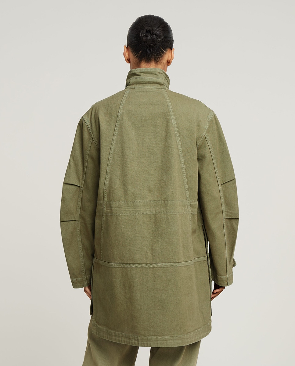 Parka Overdyed Verde-2