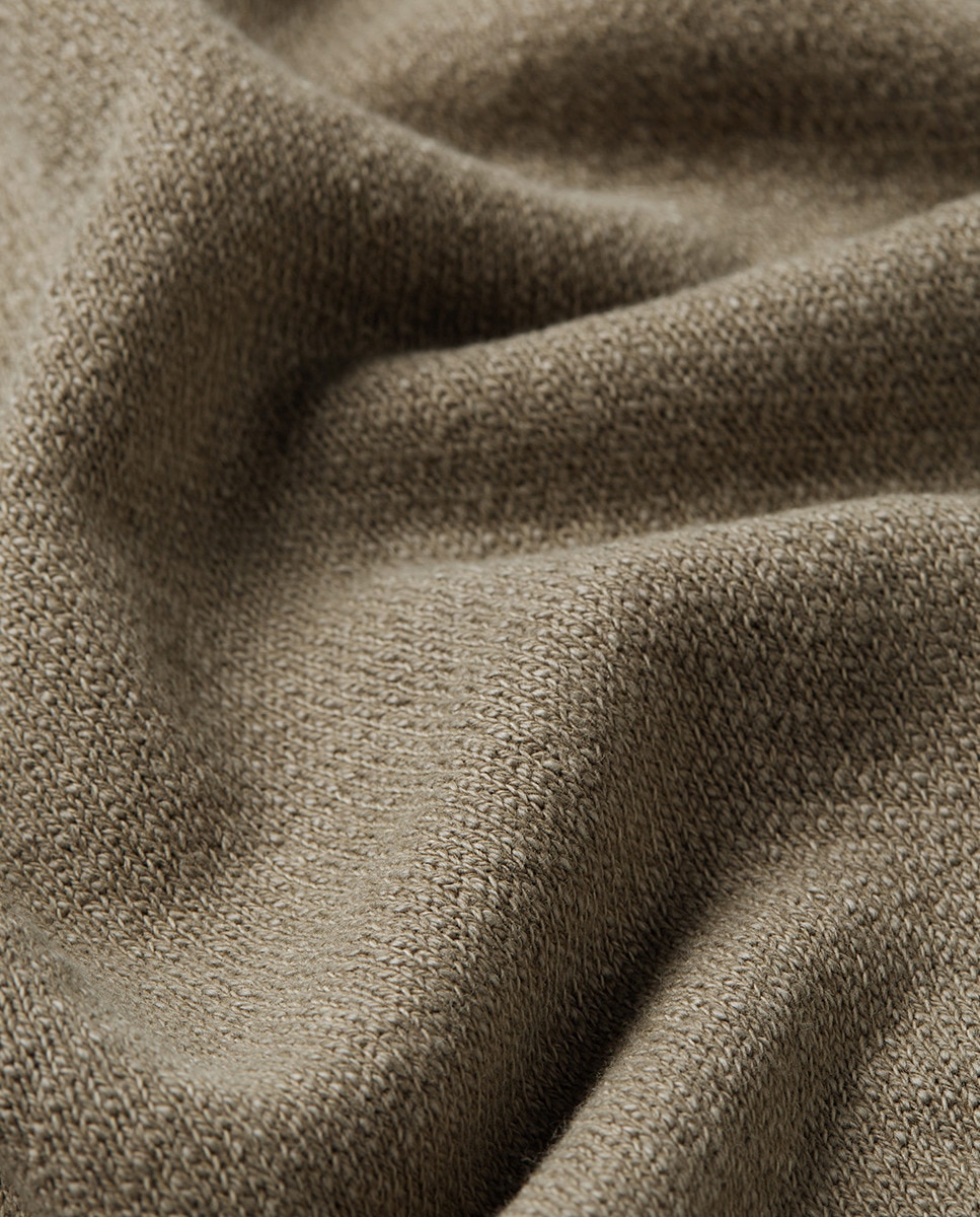 Casaco Overdyed Slim Track Sweater Verde-3
