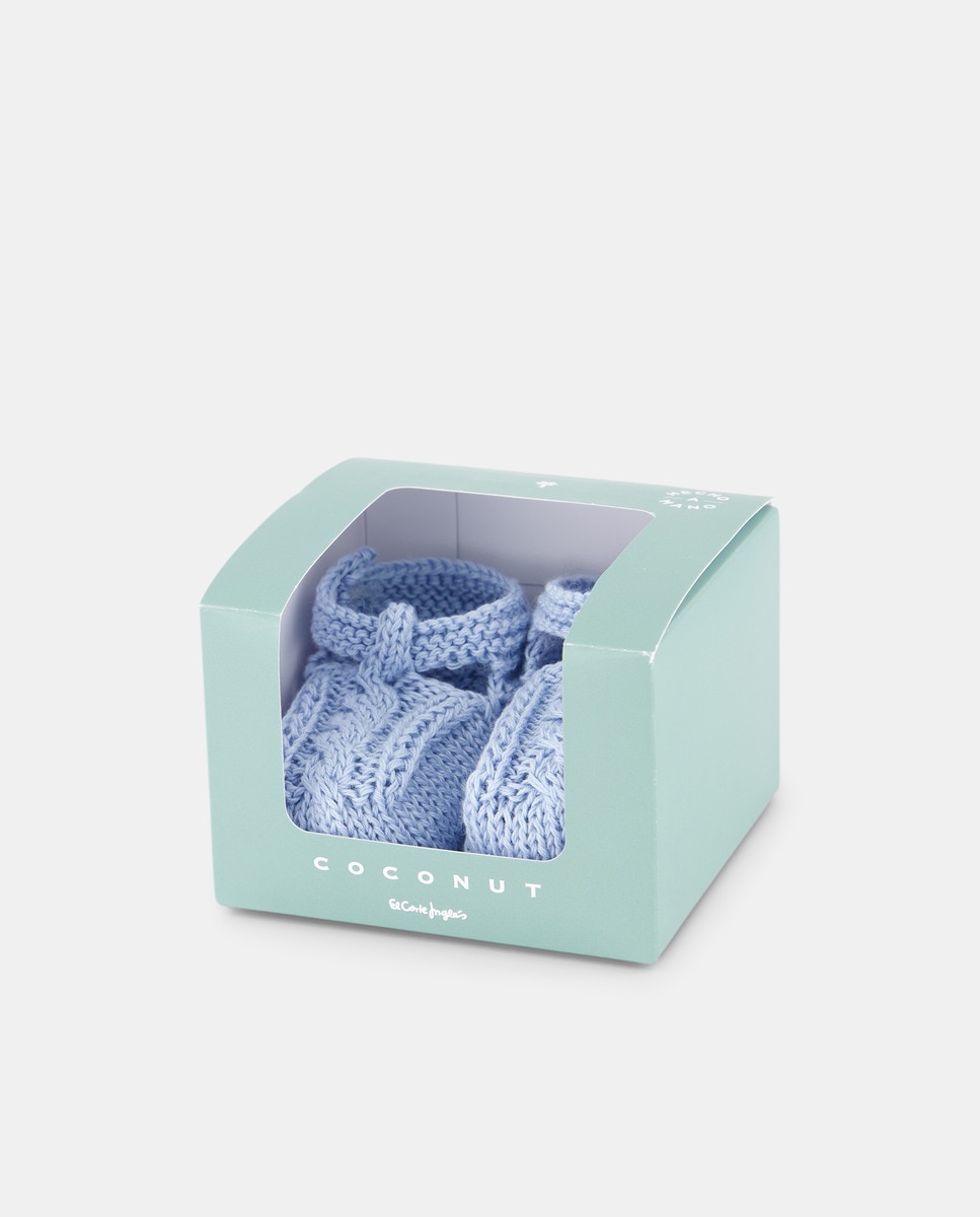 Sapatos de Verão de Bebé, Mão (Um Oito) Unissexo 400 Azul-6