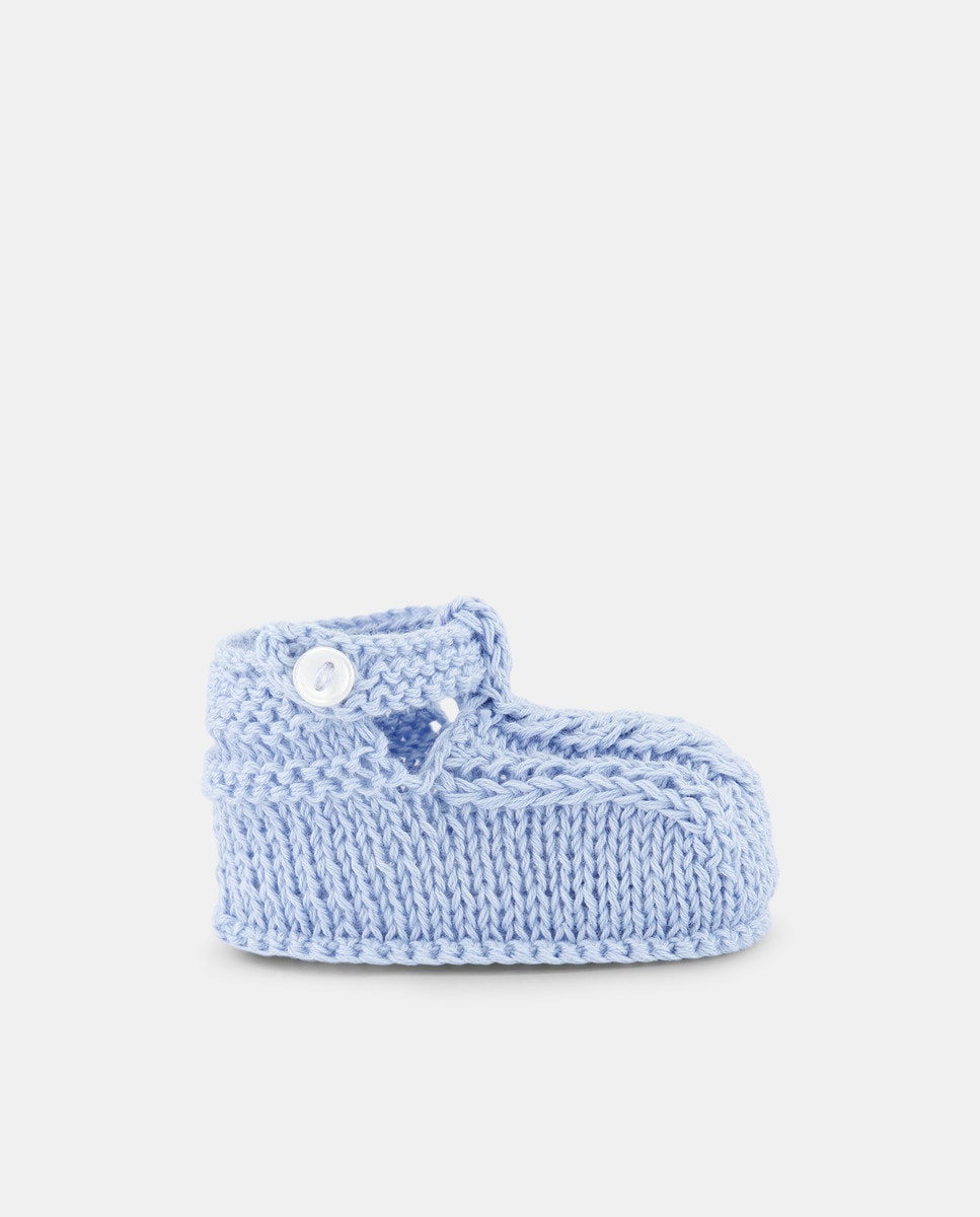Sapatos de Verão de Bebé, Mão (Um Oito) Unissexo 400 Azul-1