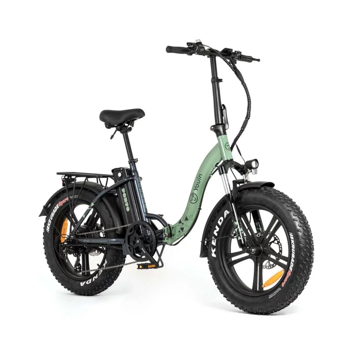 Bicicleta Eléctrica Youin eBike Porto II 250 W 10400 mAh 20" - Verde 1