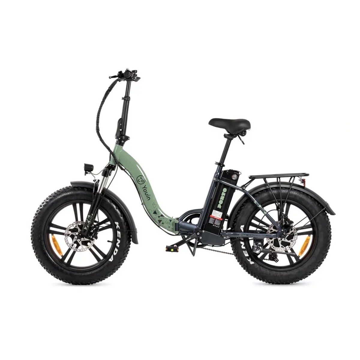 Bicicleta Eléctrica Youin eBike Porto II 250 W 10400 mAh 20" - Verde 2