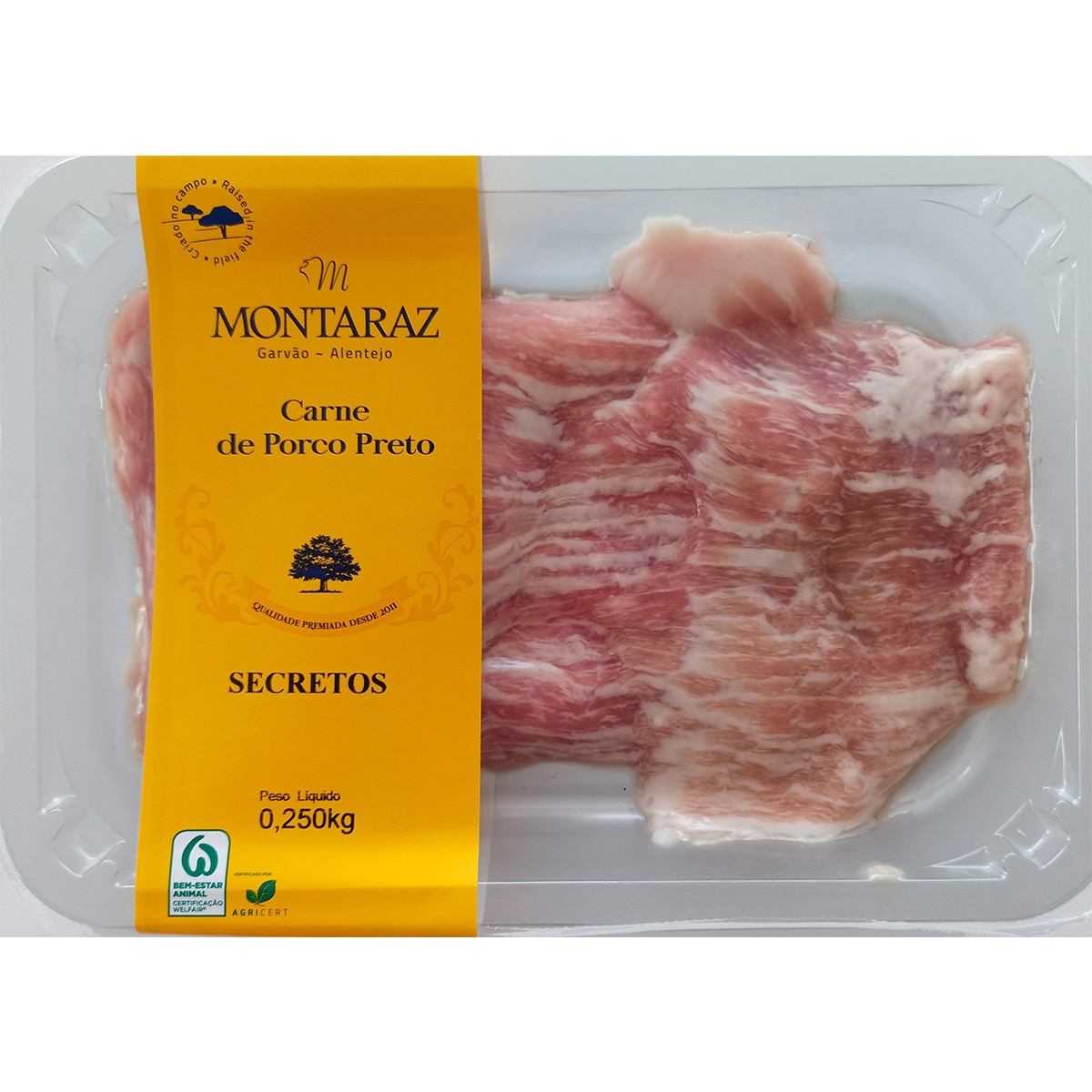 Secretos de Porco Preto embalagem 250 g