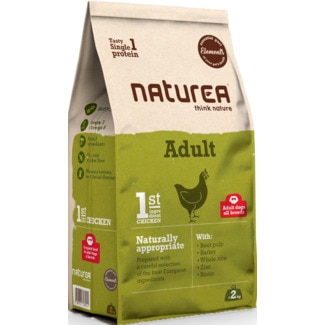 Alimento eco para Cão Adulto Sabor Frango embalagem 2 kg - Naturea