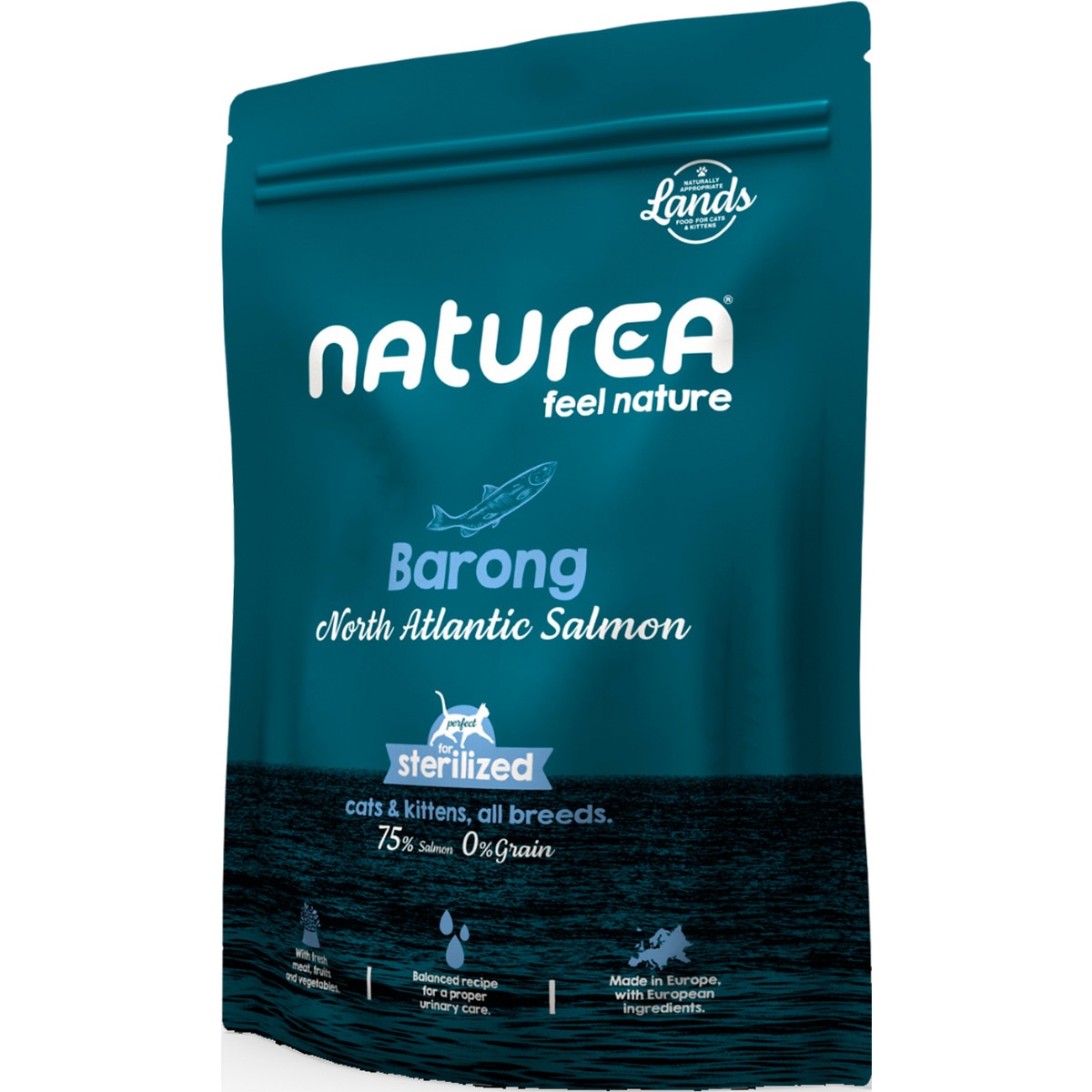 Alimento Seco para Gato sabor Salmão embalagem 350 g