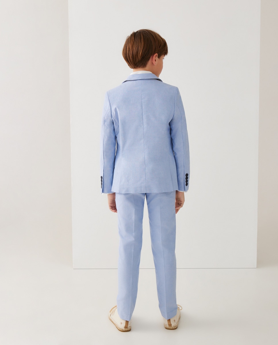 Blazer de menino 410 Azul Claro-3