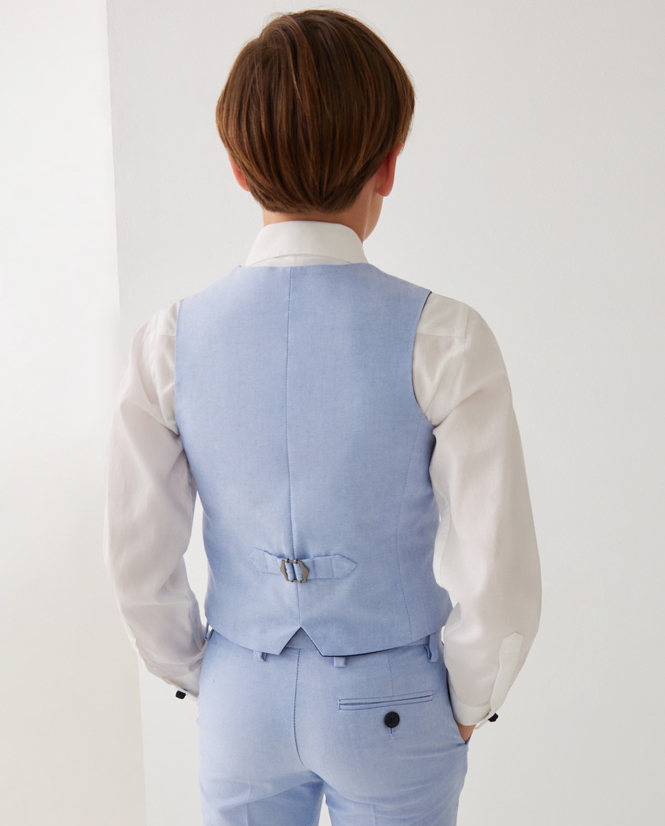 Colete Oxford 410 Azul Claro-3