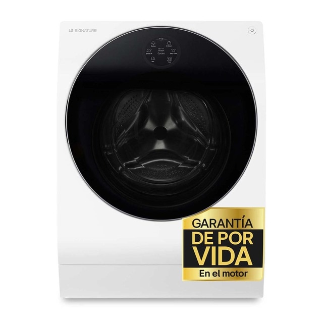 Imagen 0 de Lavadora secadora LG 12 kg / 1.600 rpm -  LSWD100E