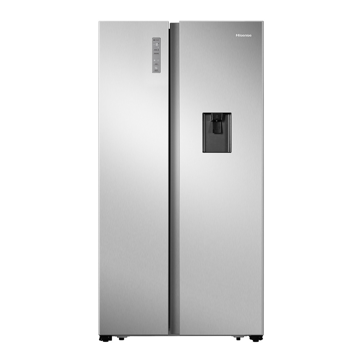 Frigorífico americano Hisense con Dispensador de agua - RS677N4WCD Inox-1