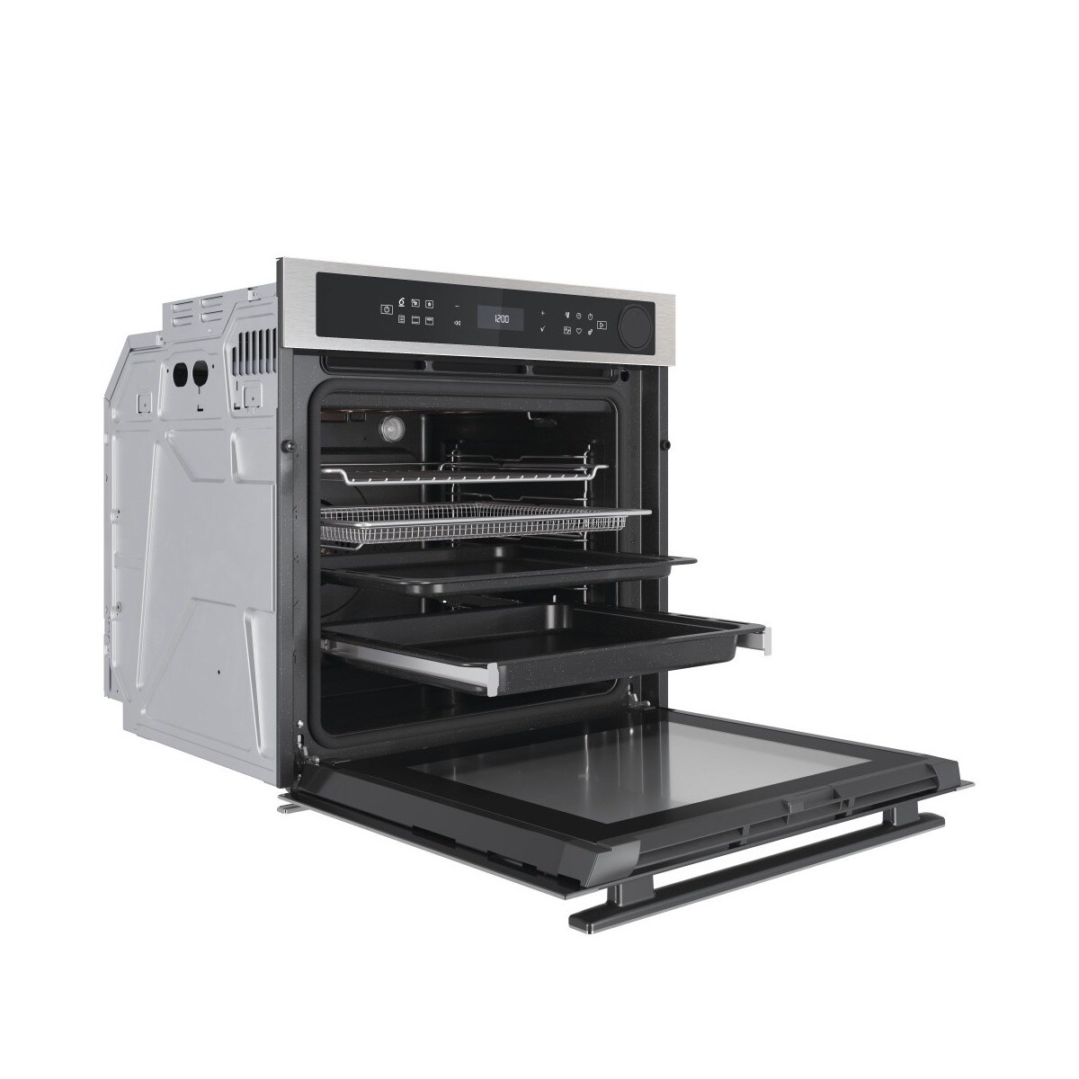 Forno Multifunções Whirlpool AKZ9S 8271 IX Pirolítico + Hidrolítico, Tecnologia 6º Sentido e de 73 Litros - Inox Inox-3