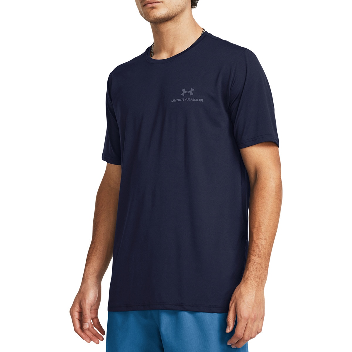 T-shirt de Homem Vanish Energy Ss-Grn Azul-1